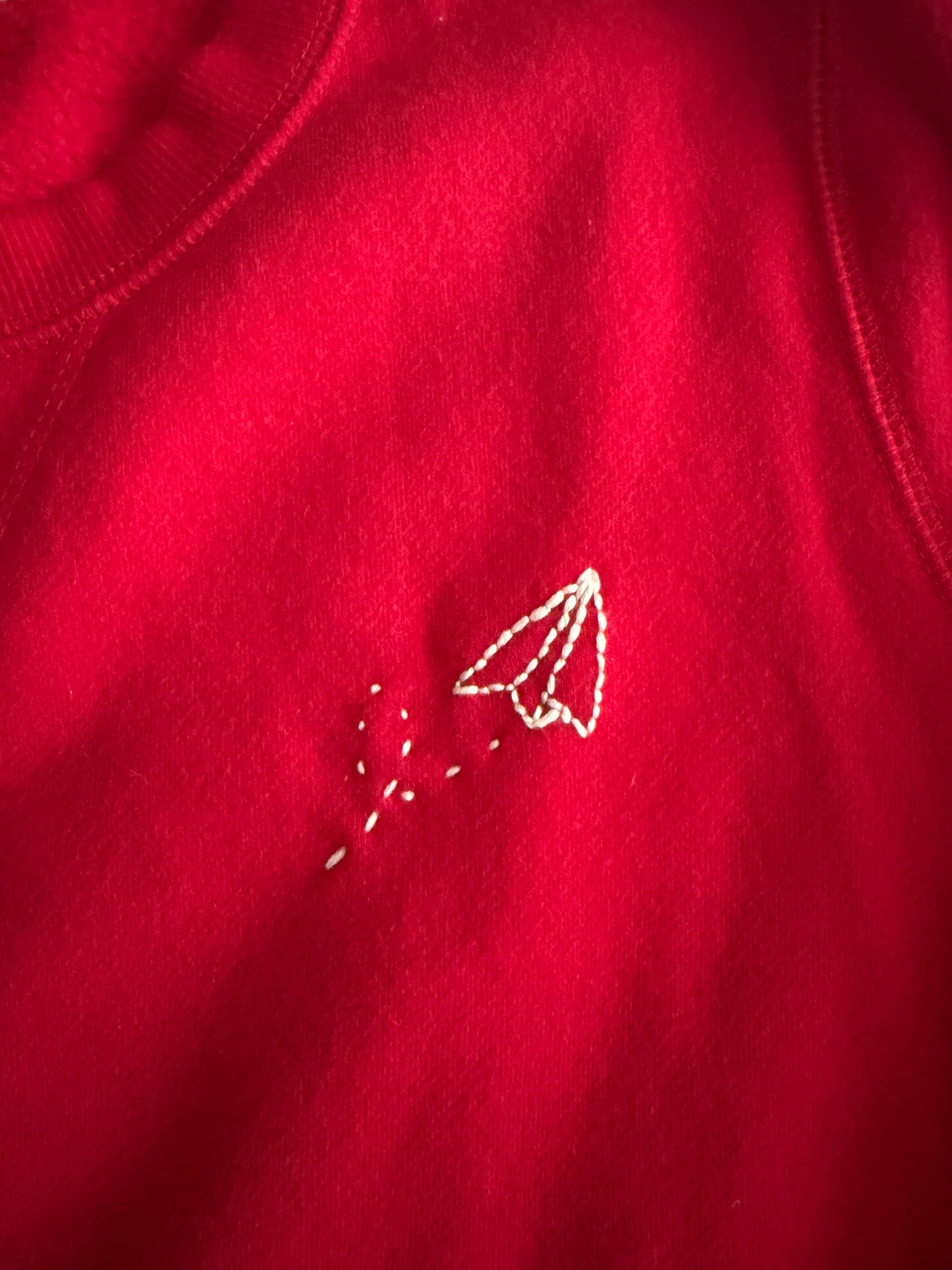 The Wanderer — Hand-Embroidered Crewneck