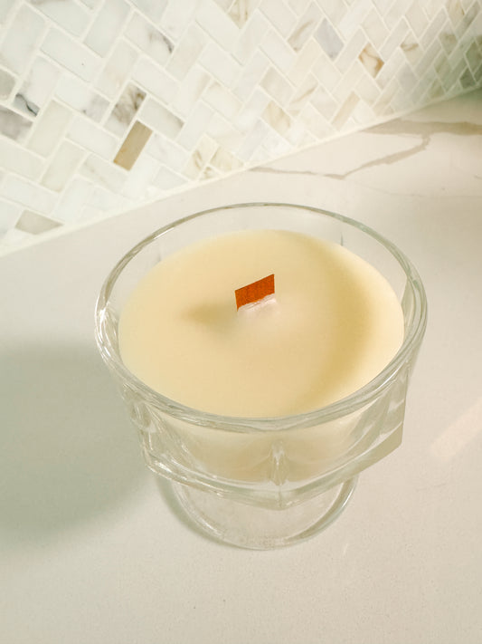 Santal No. 1 Vintage Coupe Wood Wick Candle (4.5 oz)