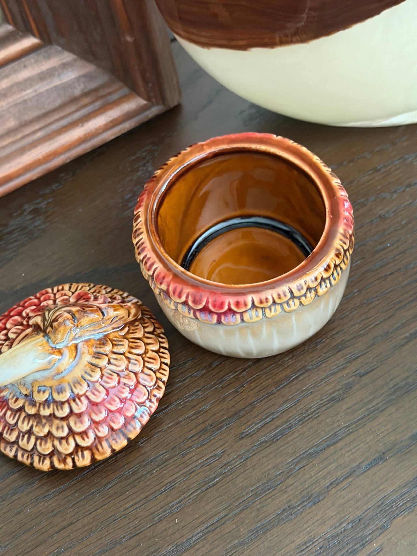 The Acorn Jar — Mid-Century Japanese Lidded Pot