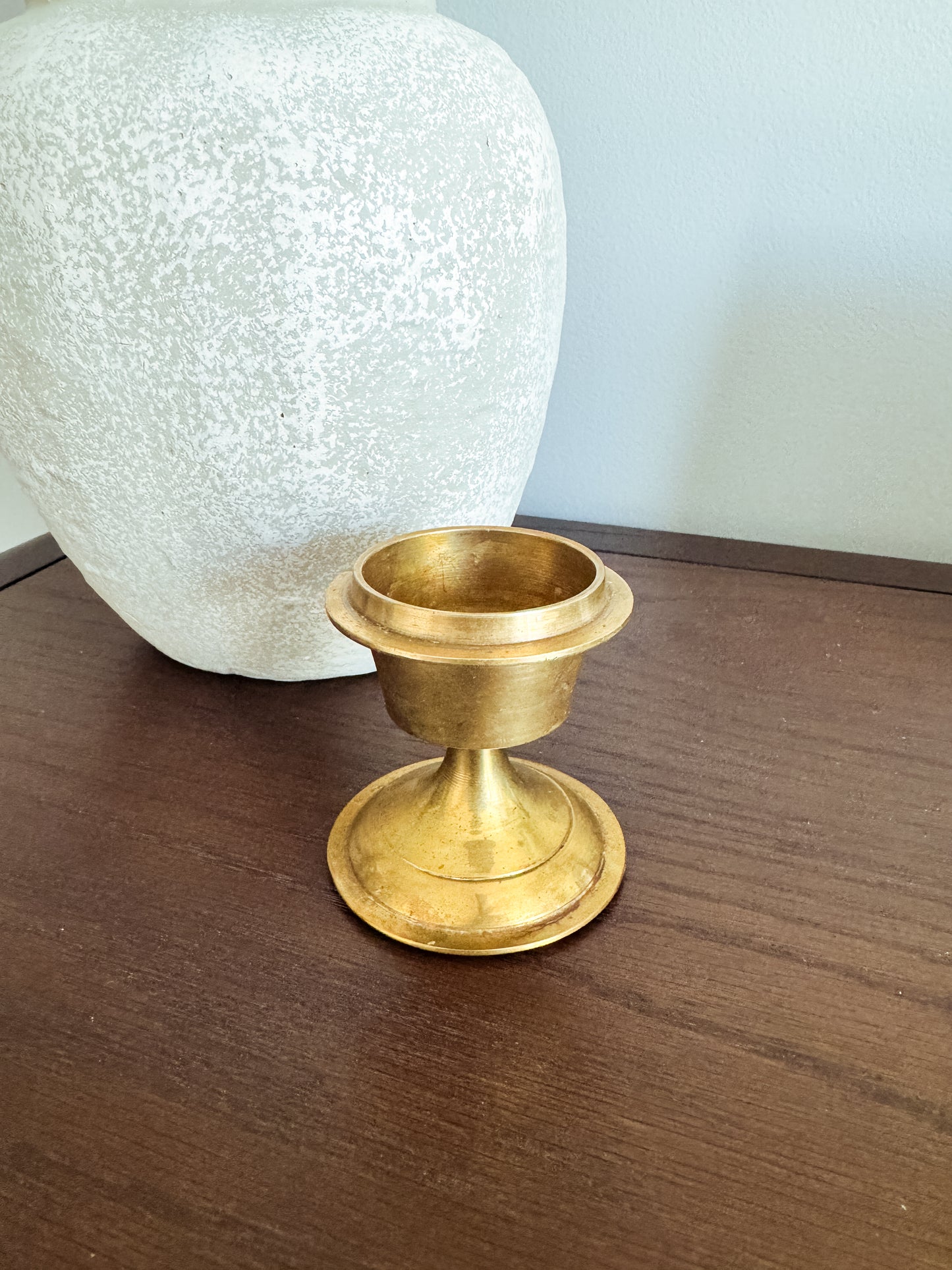 The Hearth — Vintage Brass Match Holder