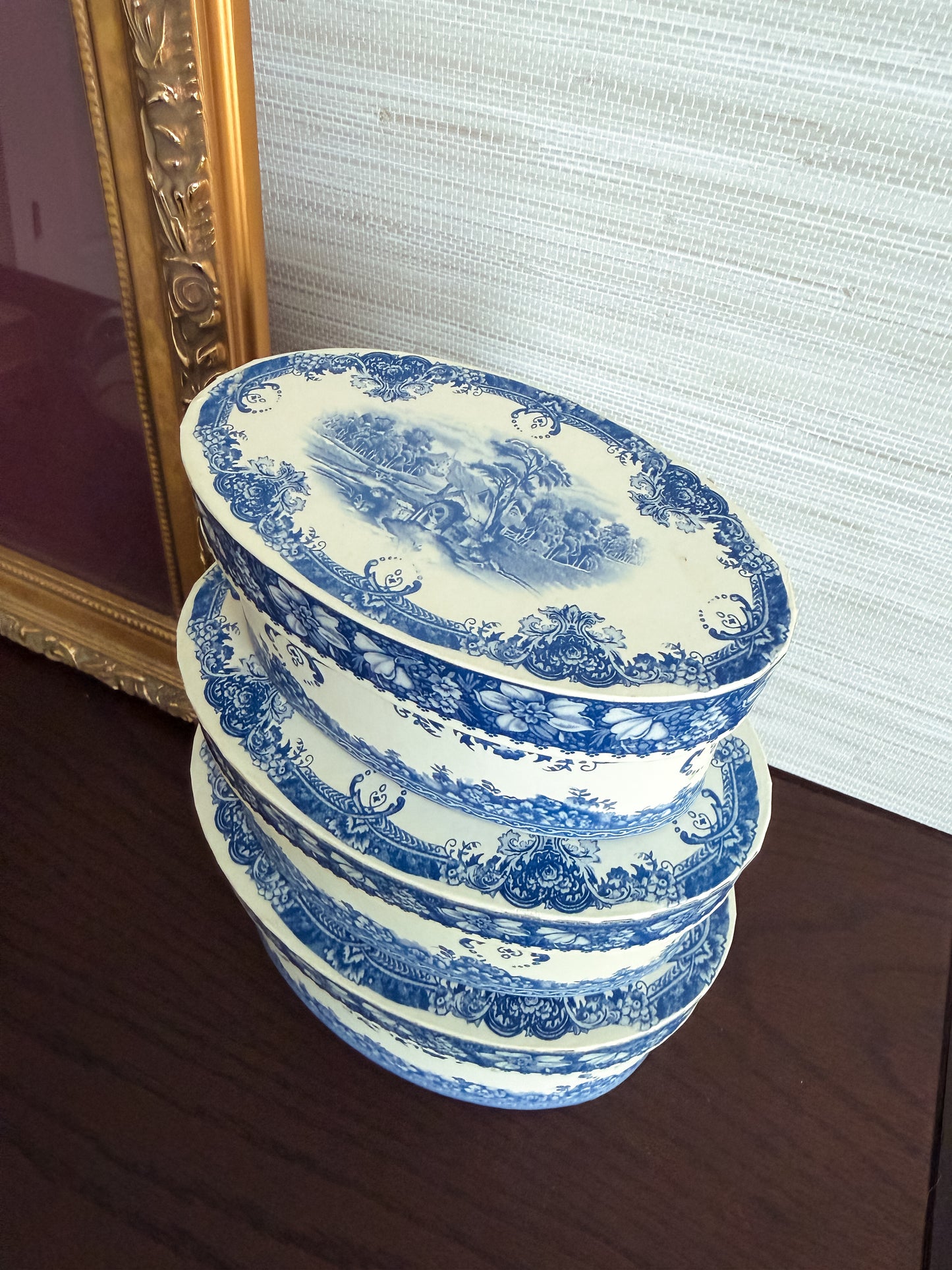 The Kensington Set — Blue & White Nesting Boxes