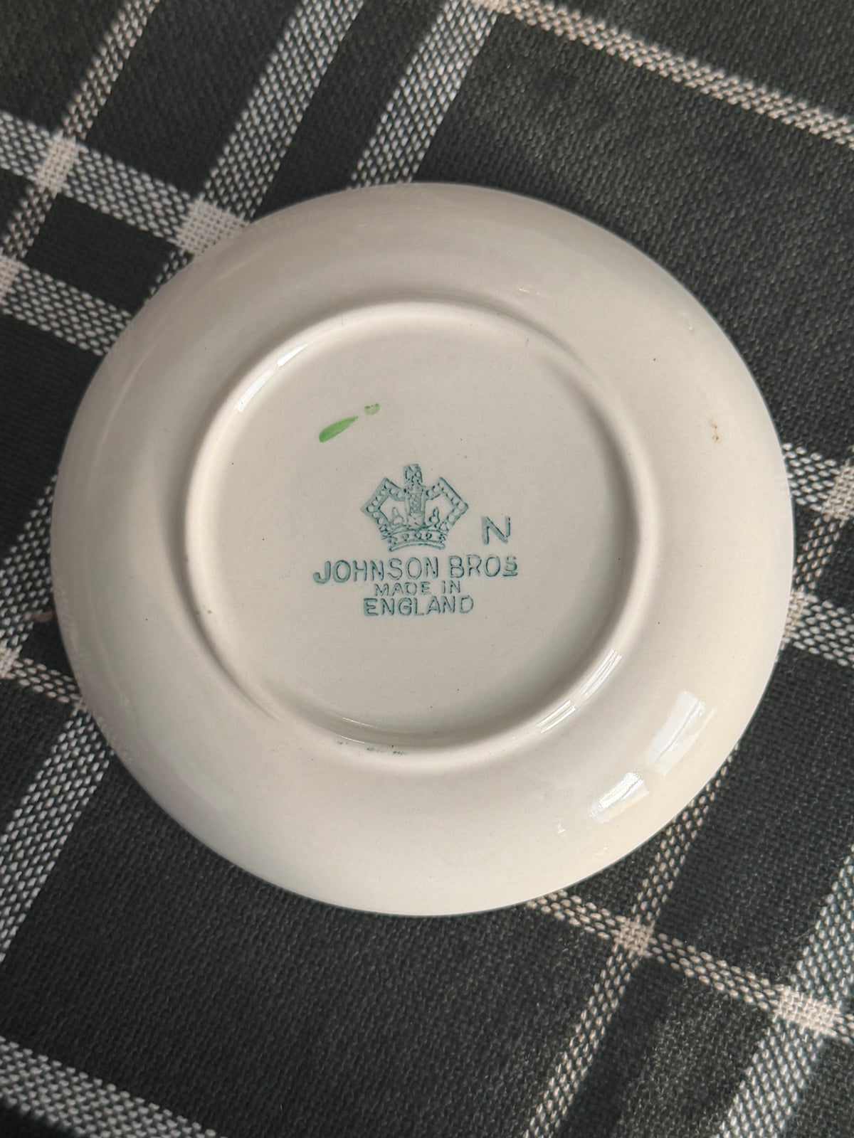 The Hearthside — Set of 6 Johnson Brothers "Merry Christmas" Transferware Dishes