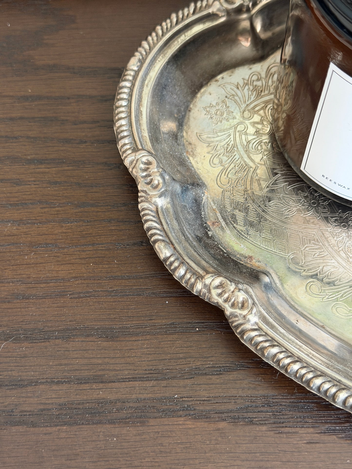 The Viking — Mid-Century Silverplate Vanity Tray