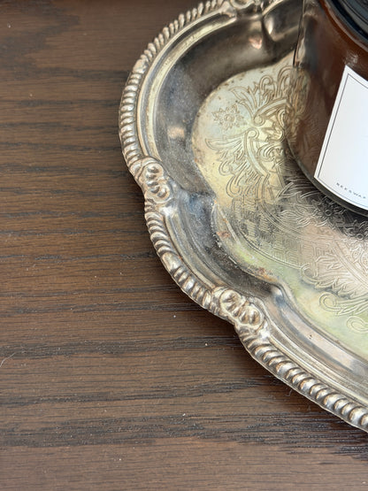 The Viking — Mid-Century Silverplate Vanity Tray