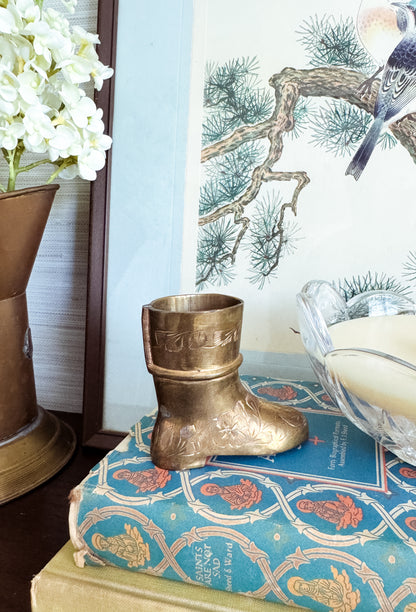 The Wellington — Brass Boot Vessel