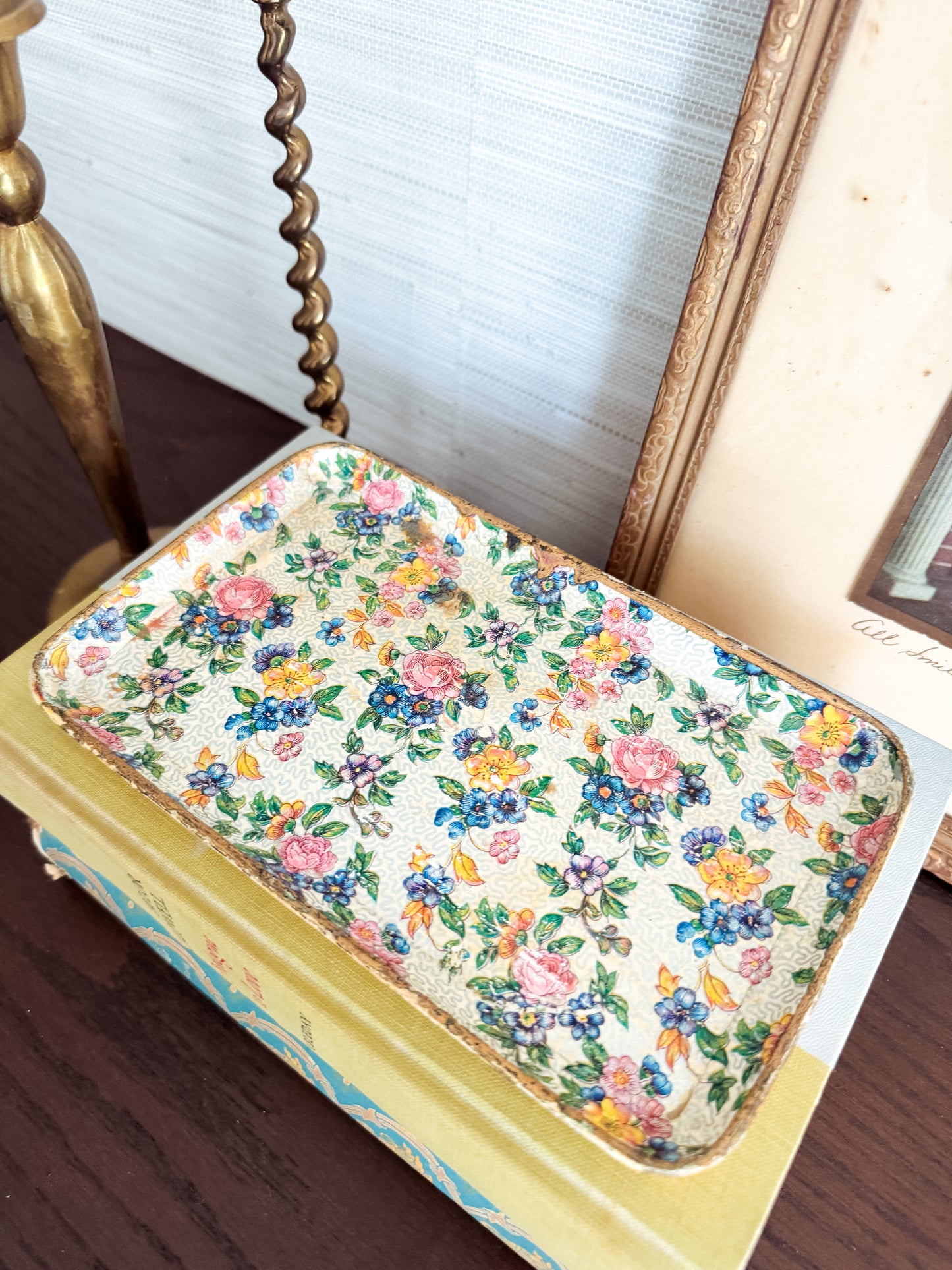 The Chintz Tray — Vintage Floral Tray