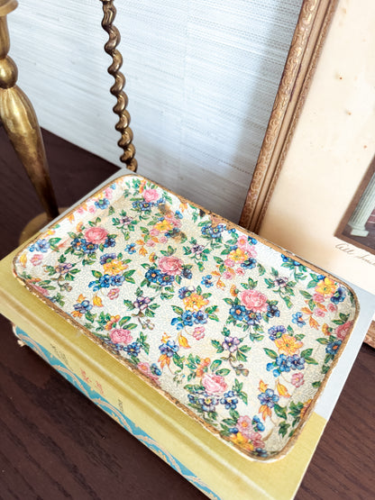 The Chintz Tray — Vintage Floral Tray