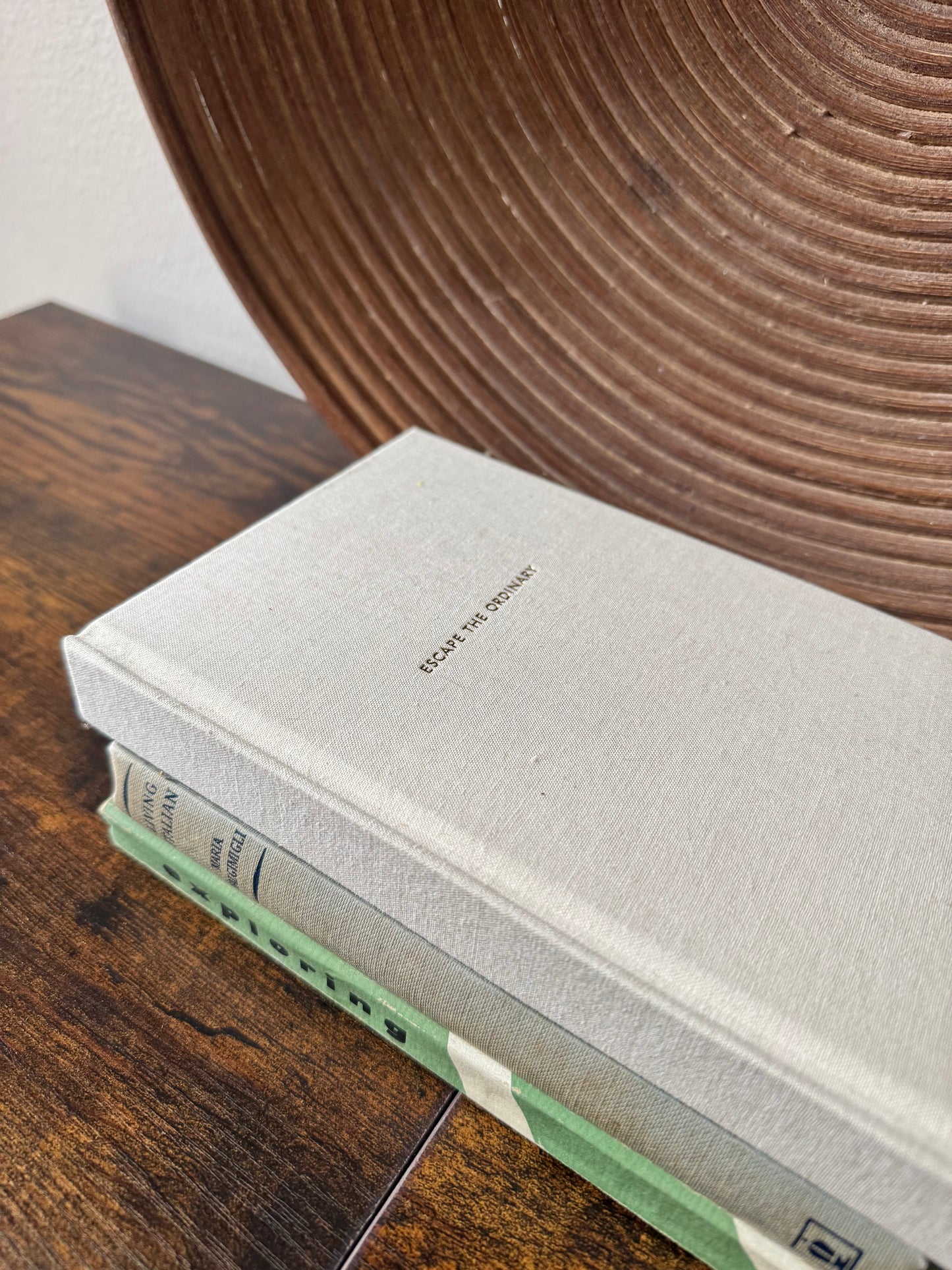 The Wanderer’s Stack — Curated Vintage Book Set of Three