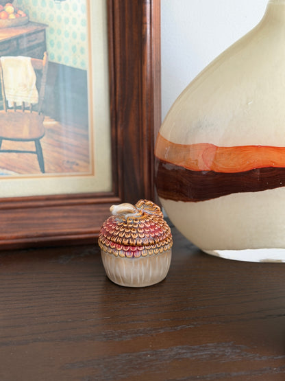 The Acorn Jar — Mid-Century Japanese Lidded Pot