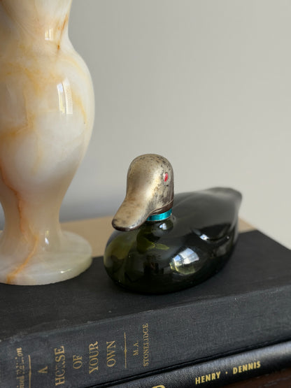 The Drake — 1970s Avon Mallard Decanter