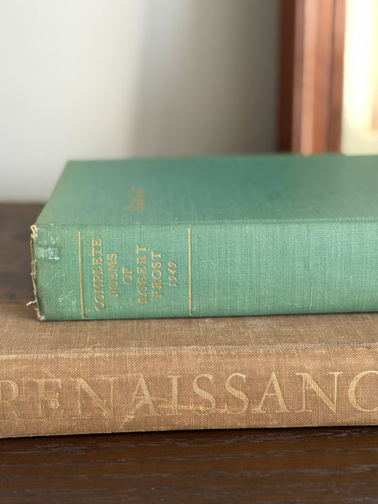 The Frost — 1949 Complete Poems, Inscribed 1951