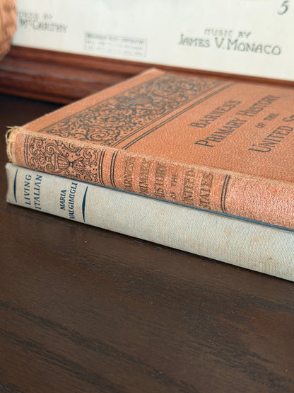 The Nightstand Pair — Two Vintage Books