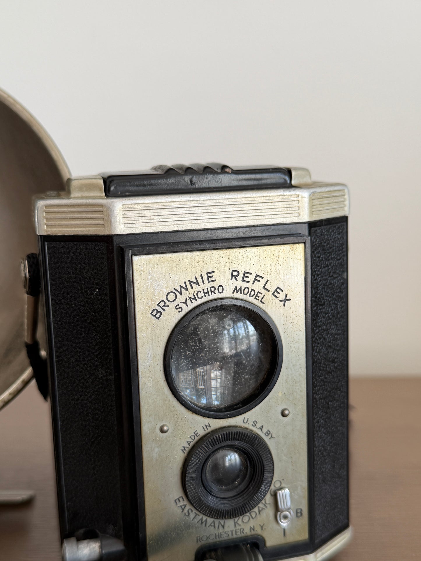 The Synchro — 1940s Brownie Reflex with Flasholder