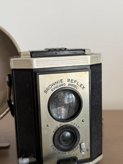 The Synchro — 1940s Brownie Reflex with Flasholder