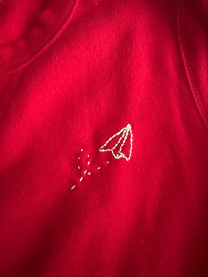 The Wanderer — Hand-Embroidered Crewneck