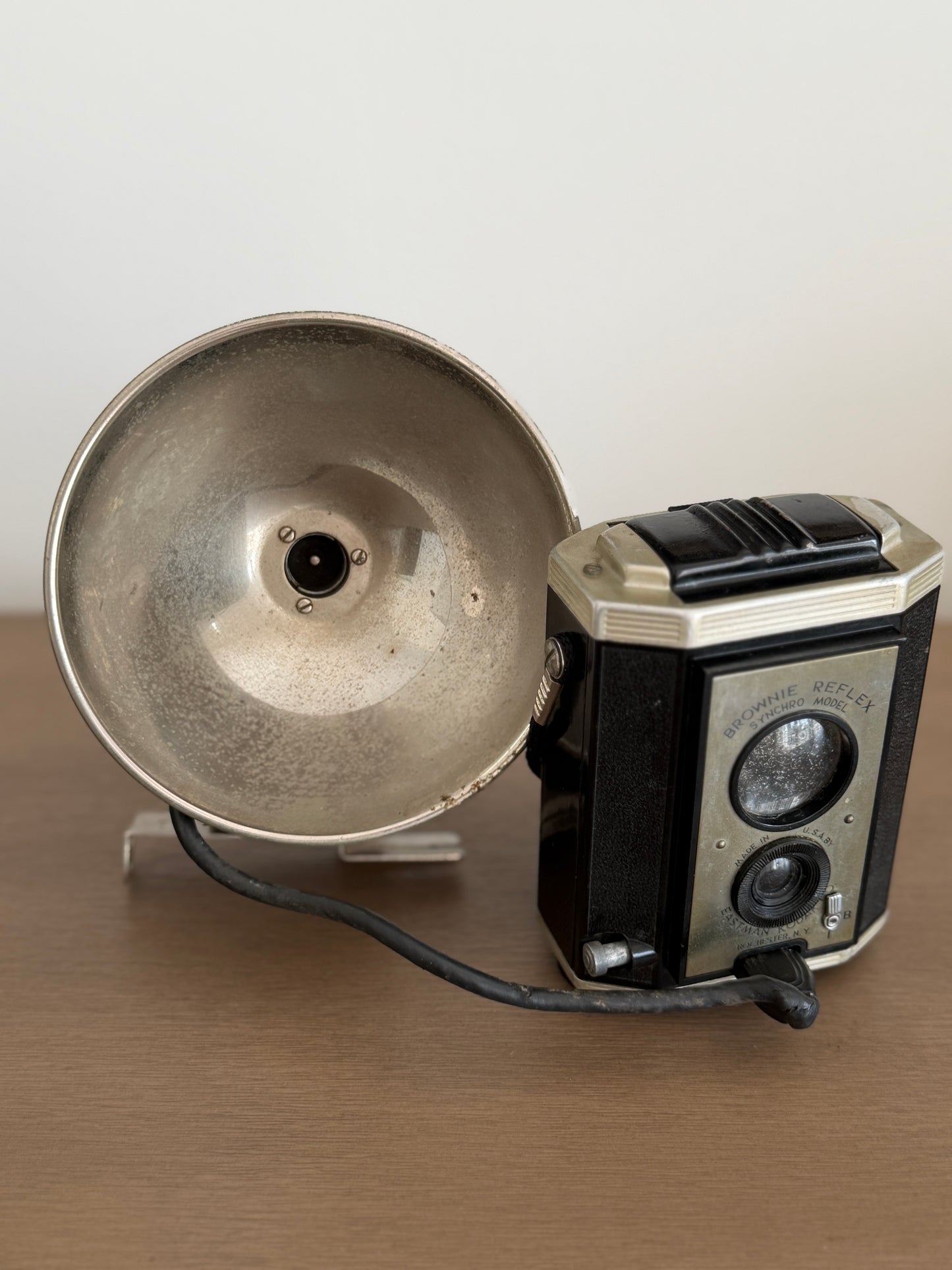 The Synchro — 1940s Brownie Reflex with Flasholder