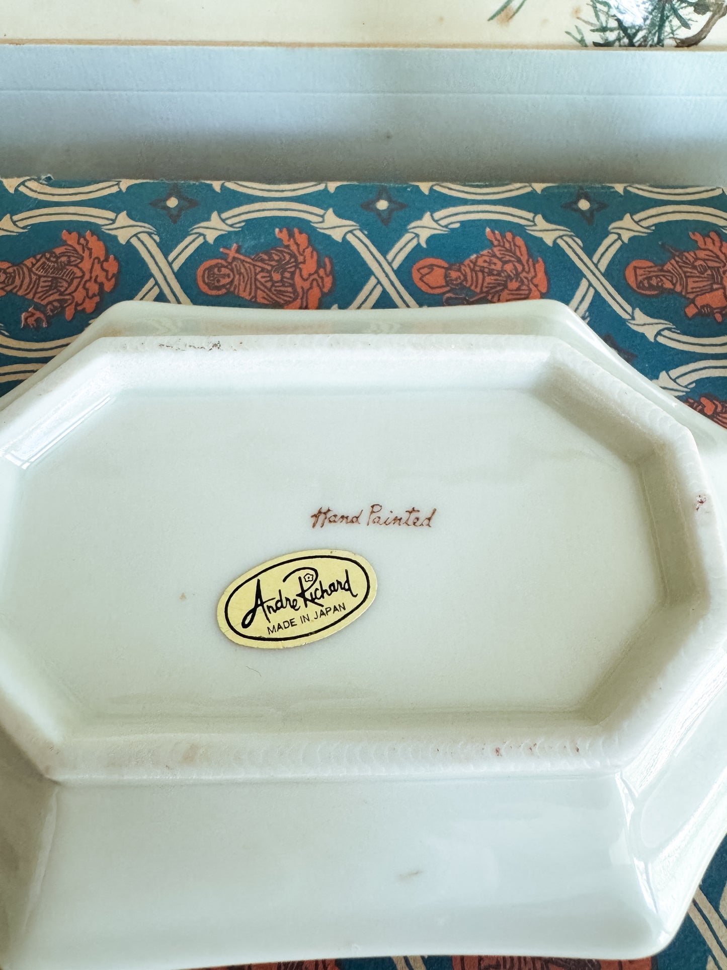 The Hand Painted — Andre Richard Porcelain Trinket Dish