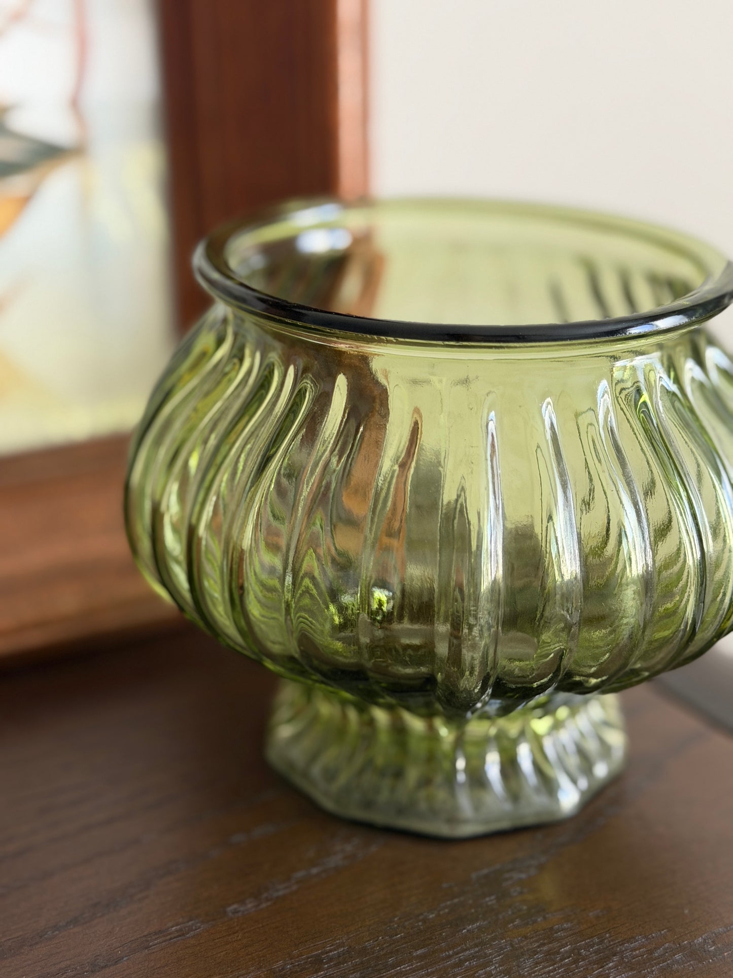 The Moss — 1970s E.O. Brody Florist Bowl