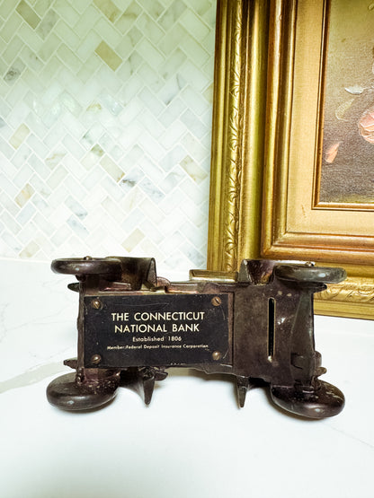 The Rambler — Vintage Brass Car Coin Bank