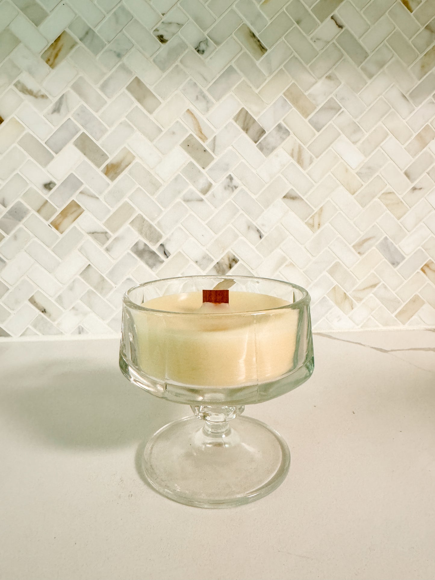 Santal No. 1 Vintage Coupe Wood Wick Candle (4.5 oz)