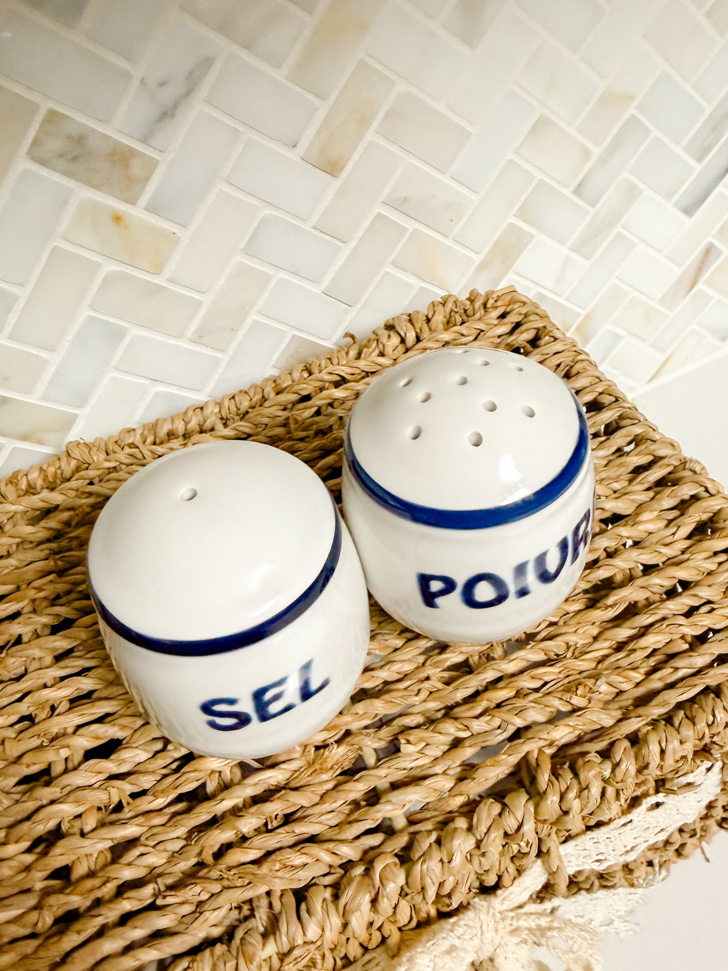 The Sel & Poivre — Williams-Sonoma Bistro Shaker Pair