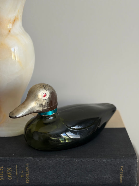 The Drake — 1970s Avon Mallard Decanter