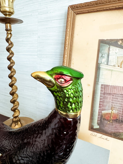 The Pheasant — Vintage Decanter Bottle