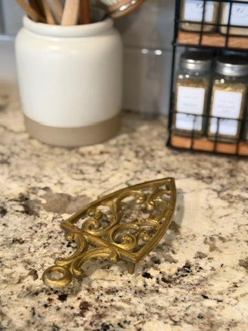 The Vine — Vintage Brass Trivet