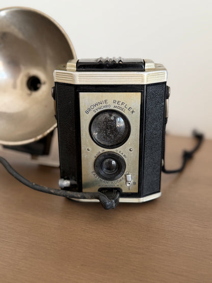 The Synchro — 1940s Brownie Reflex with Flasholder