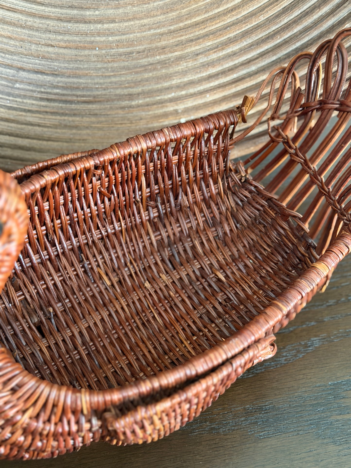 The Gobbler — Vintage Wicker Turkey Basket
