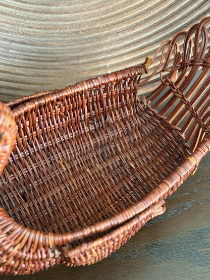 The Gobbler — Vintage Wicker Turkey Basket