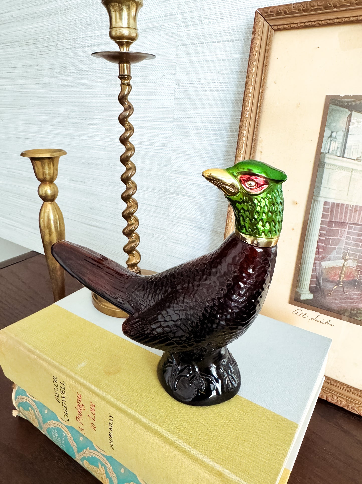 The Pheasant — Vintage Decanter Bottle
