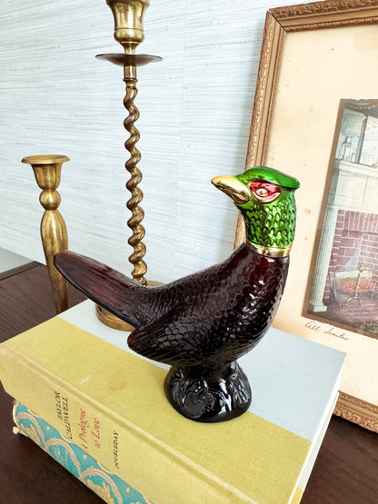 The Pheasant — Vintage Decanter Bottle
