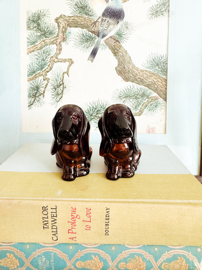 The Hounds — Vintage Decanter Pair