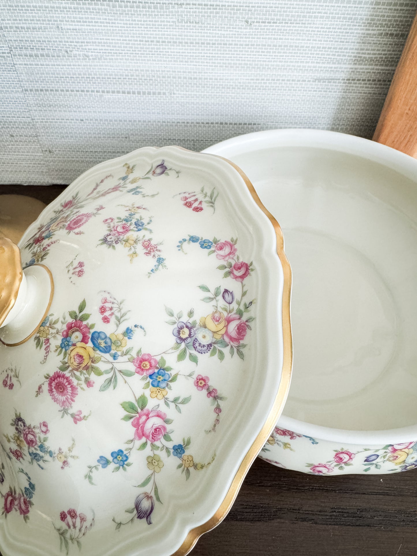The Posy — Porcelain Lidded Trinket Dish