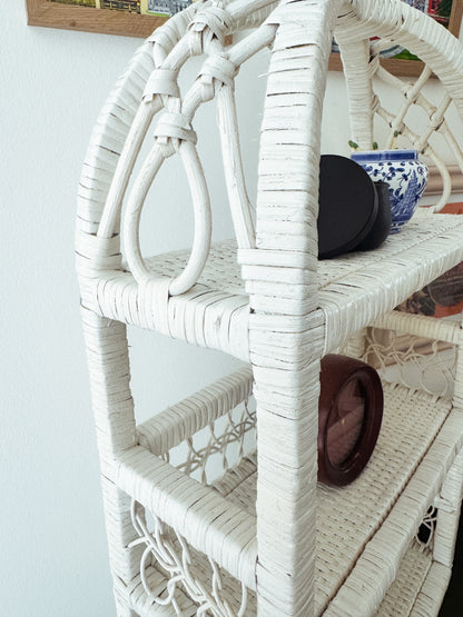 The Arched Wicker Shelf — Vintage Restored