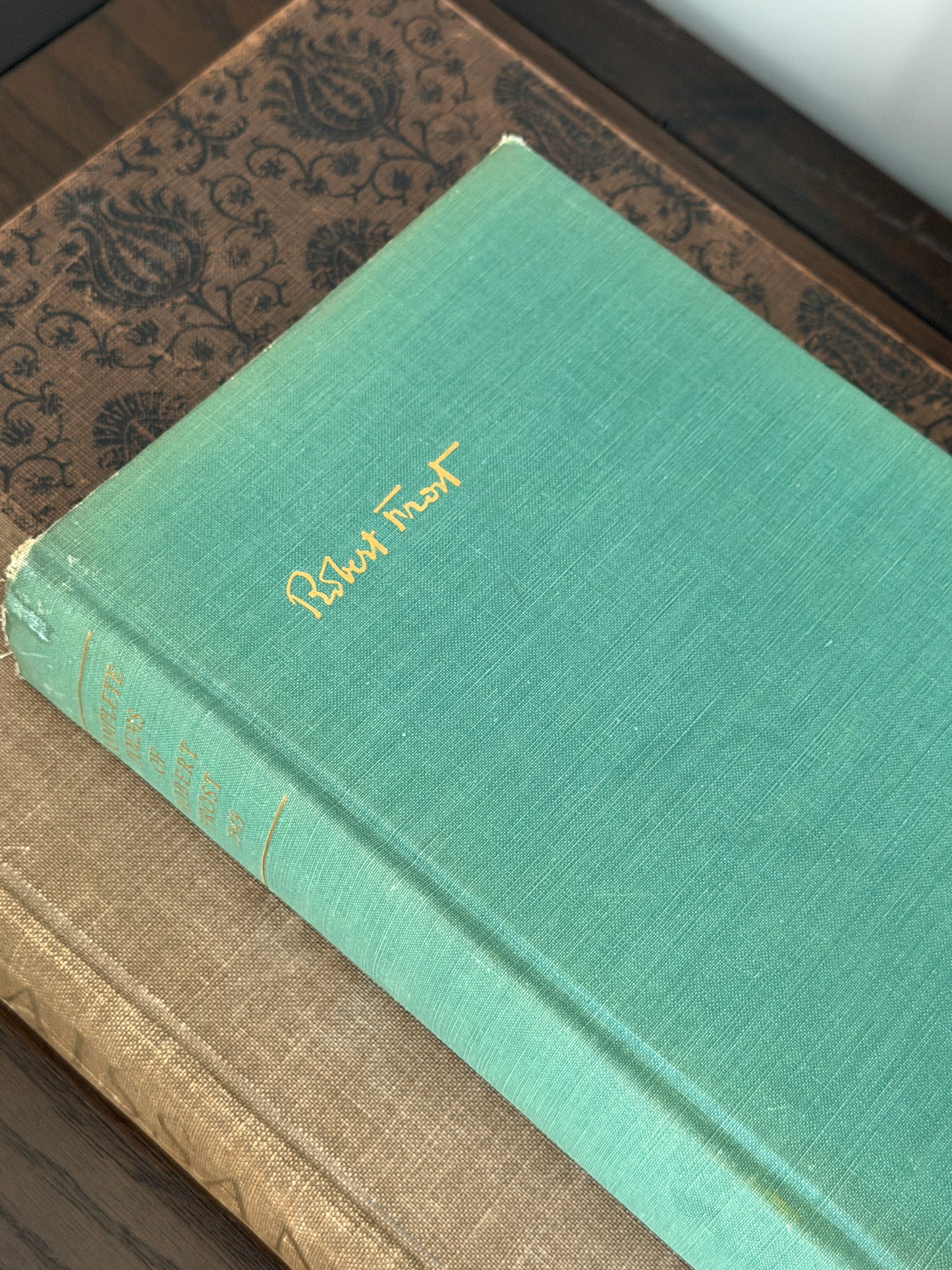The Frost — 1949 Complete Poems, Inscribed 1951