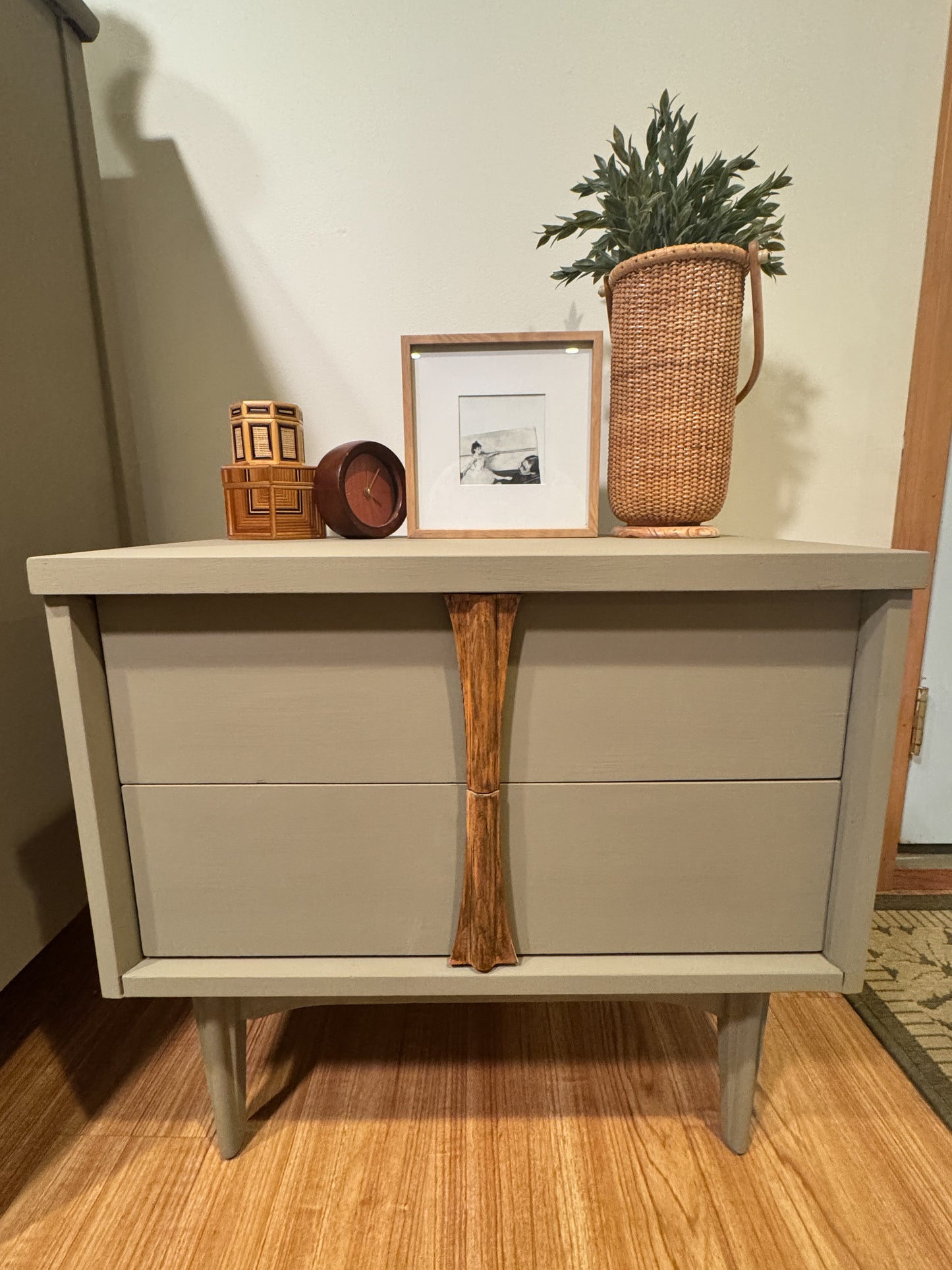 Margot — Restored Harmony House Dresser + 1960s Broyhill Contour Nightstand