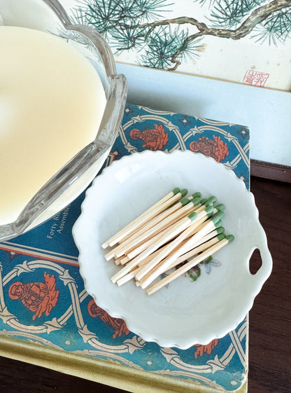 The Tea Rose — Hand Painted Porcelain Dish