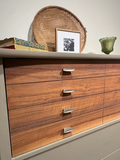 Margot — Restored Harmony House Dresser + 1960s Broyhill Contour Nightstand