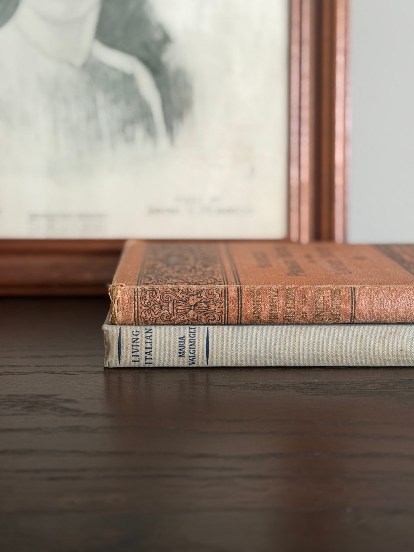 The Nightstand Pair — Two Vintage Books
