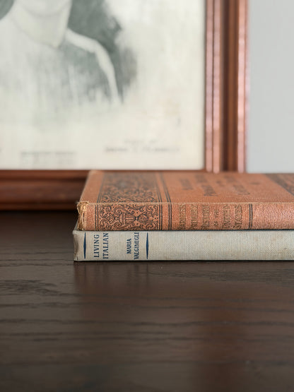The Nightstand Pair — Two Vintage Books
