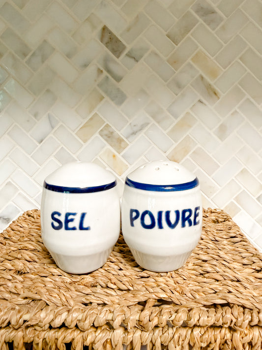 The Sel & Poivre — Williams-Sonoma Bistro Shaker Pair