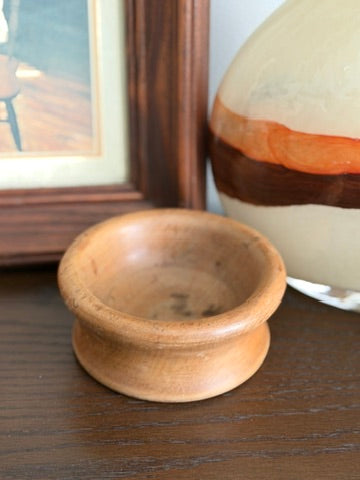 The Trencher — Hand-Turned Wood Salt Bowl