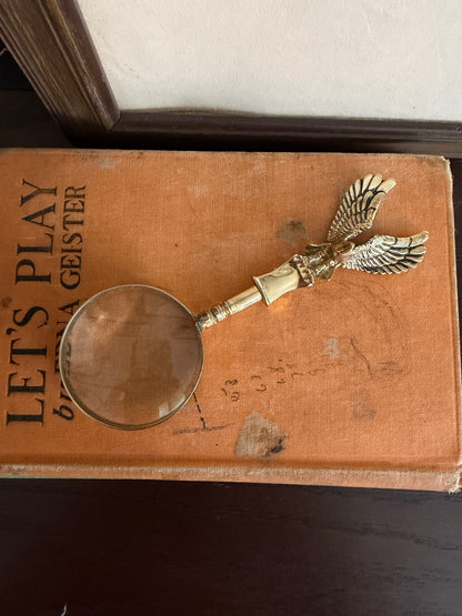 The Lookout — Brass Federal Eagle Magnifying Glass