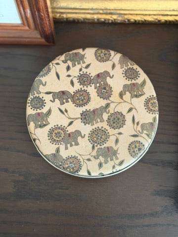 The Caravan — Vintage Elephant Print Tin