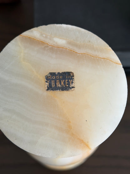 The Honey — Turkish Banded Onyx Vase