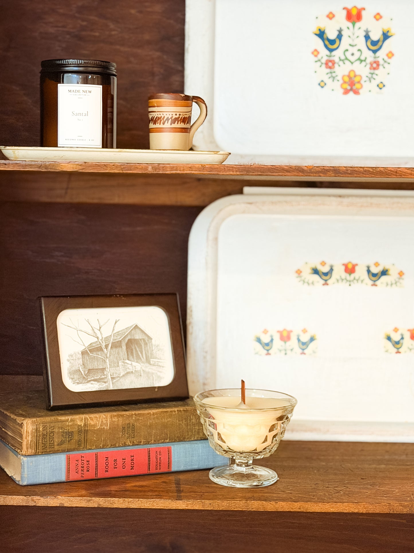 Dolly — Antique Farmhouse Cupboard with Cane Doors