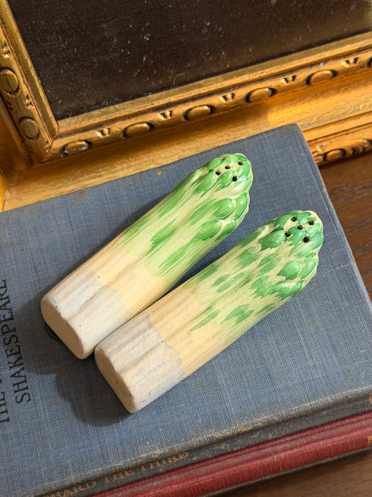 The Asparagus — Vintage Japanese Salt and Pepper Shakers