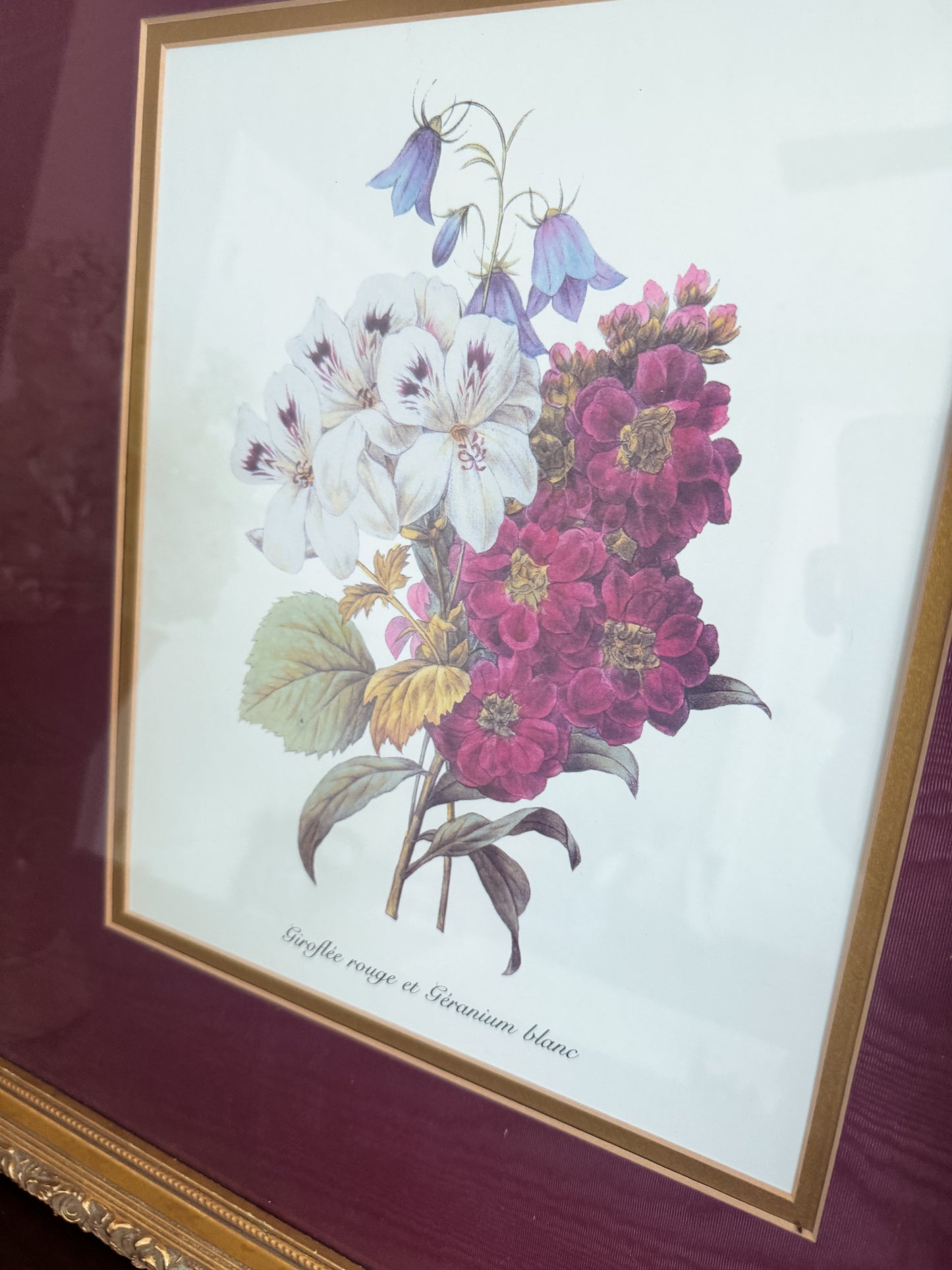 The French Bouquet — Framed Botanical Print